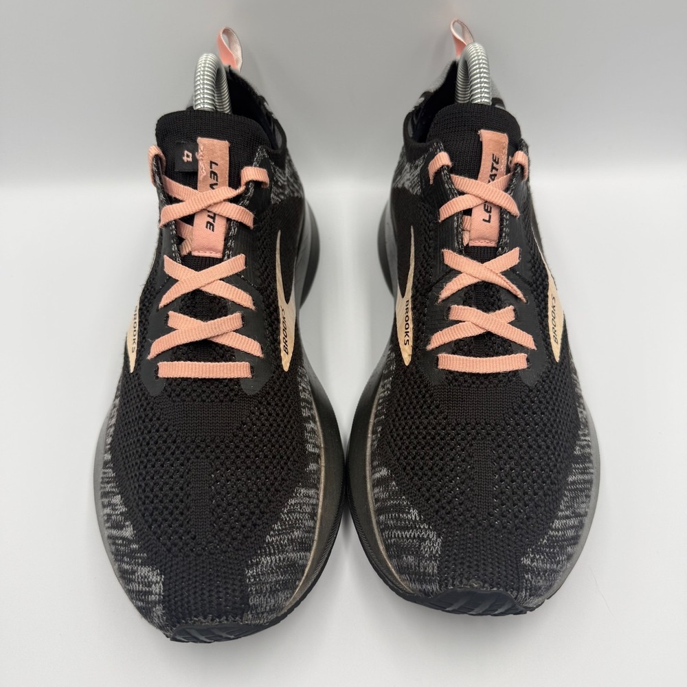 Brooks Levitate 4 Black Running Shoes Pink Sneakers Women's Size 9 B 12032513041 - Picture 6 of 9